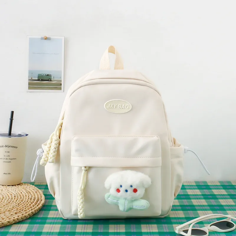 Yalu Nylon Backpack Regular Unisex Multicolor-7