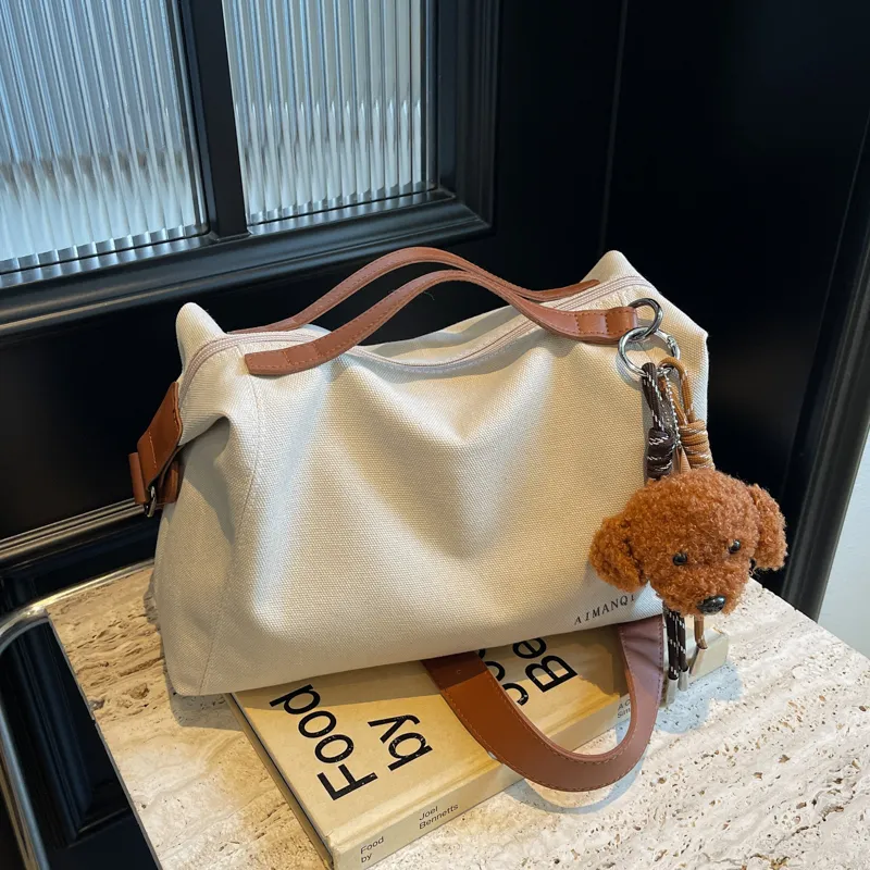 Yalu Canvas Handbag Women's Multicolor-5