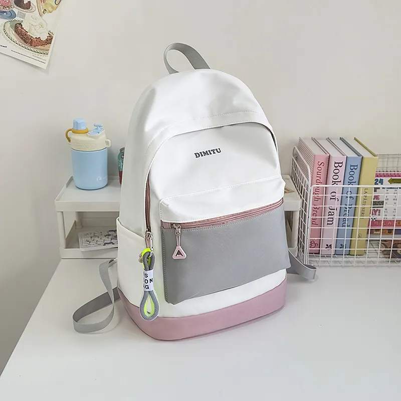 Yalu Nylon Backpack Unisex Multicolor-2