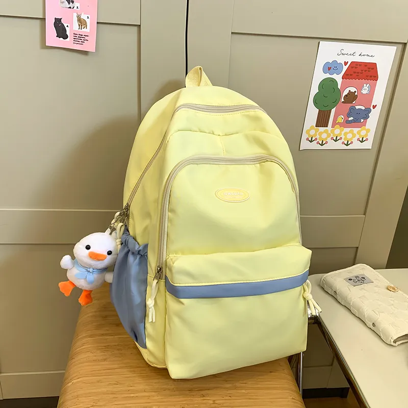 Yalu Nylon Backpack Unisex Multicolor-1