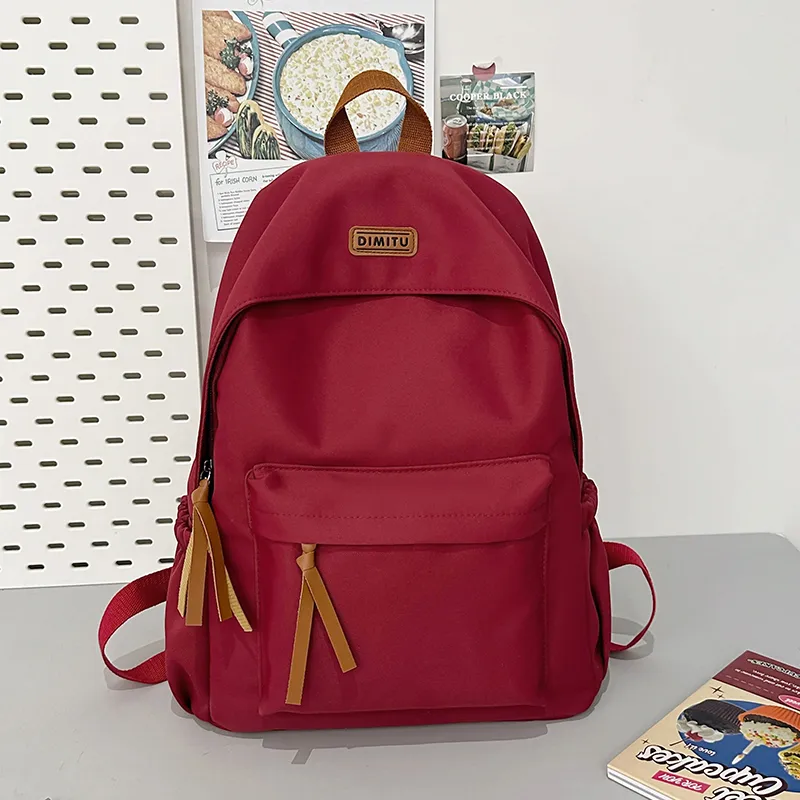 Yalu Nylon Backpack Unisex Multicolor-7