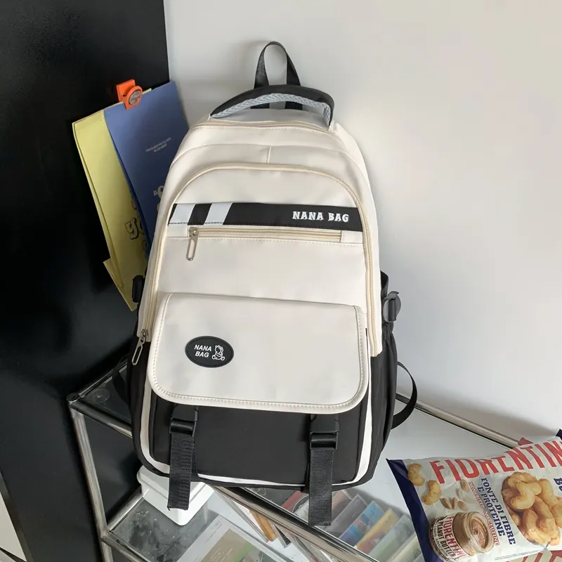 Yalu Nylon Backpack Unisex Multicolor-2