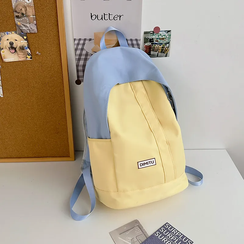 Yalu Nylon Backpack Unisex Multicolor-2