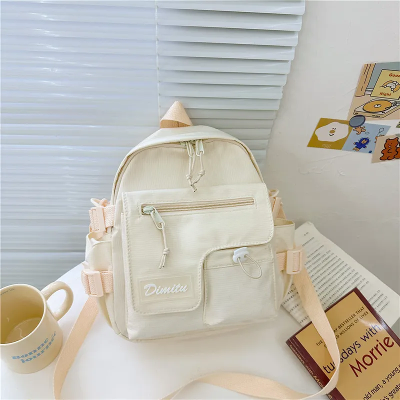 Yalu Nylon Backpack Women's Multicolor-8