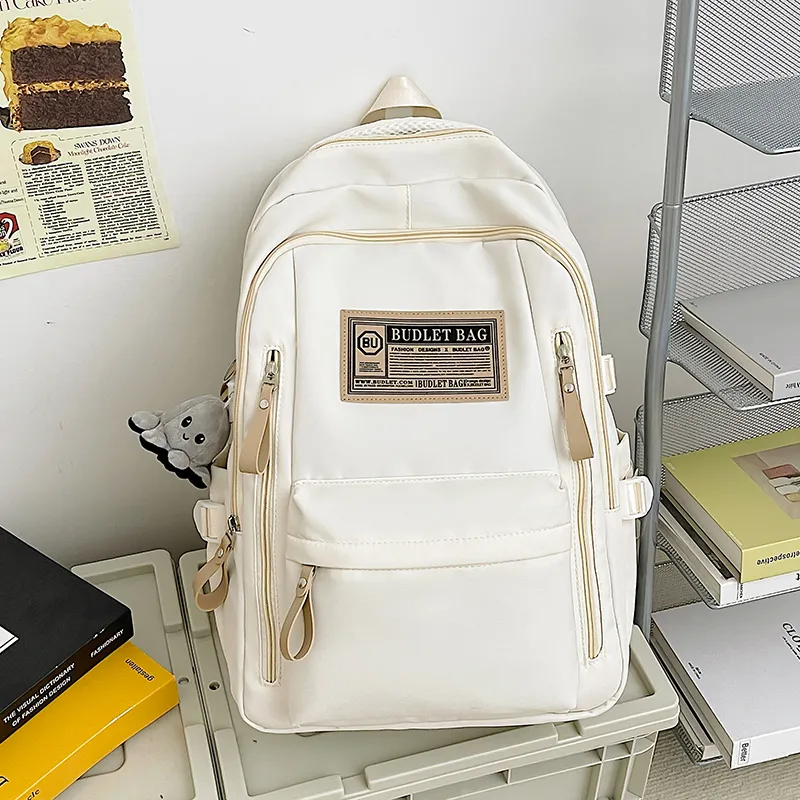 Yalu Nylon Backpack Unisex Multicolor-5