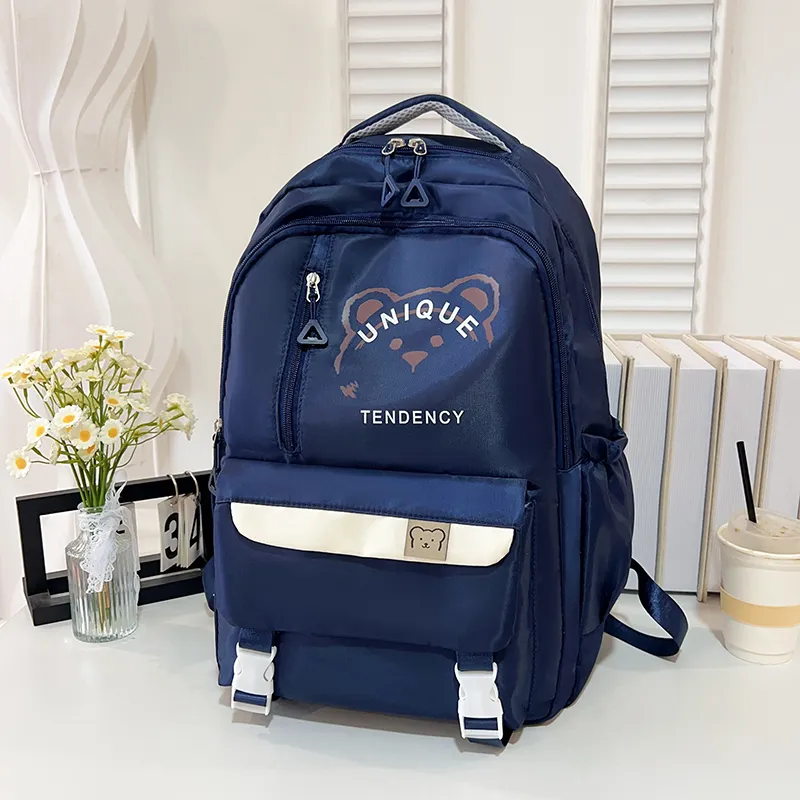 Yalu Nylon Backpack Unisex Multicolor-14