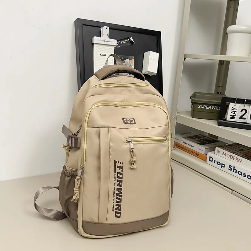 Yalu Nylon Backpack Unisex Multicolor-2