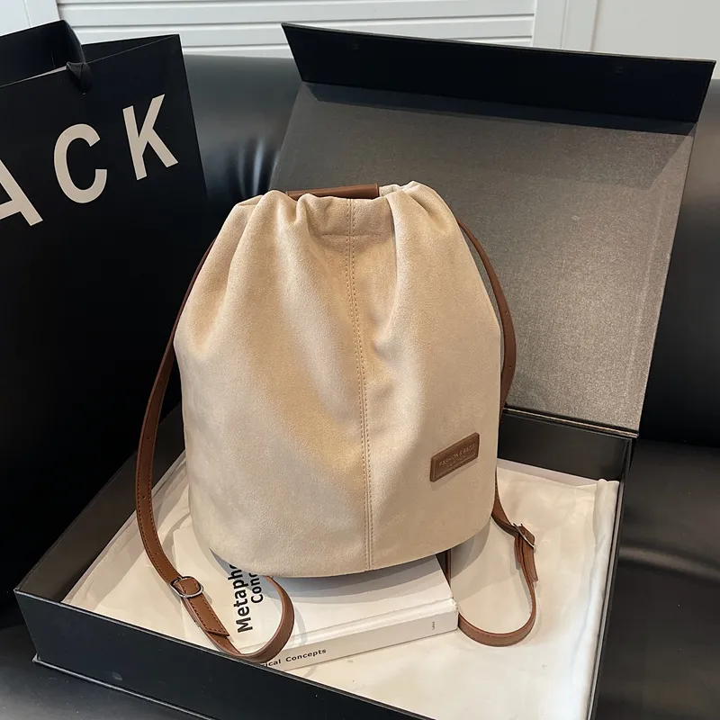 Yalu Suede Backpack Women's Multicolor-10