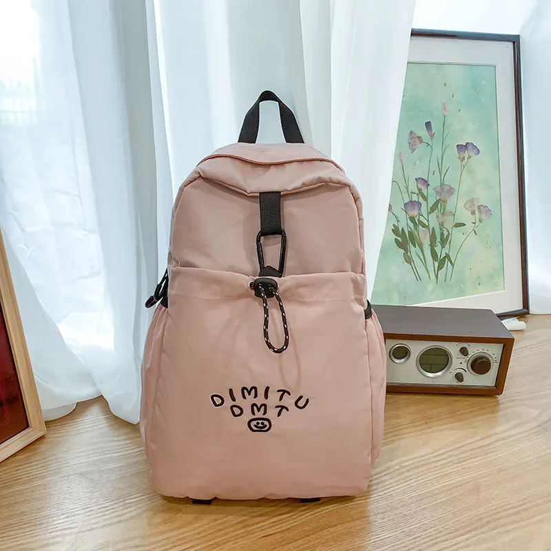Yalu Nylon Backpack Unisex Multicolor-5