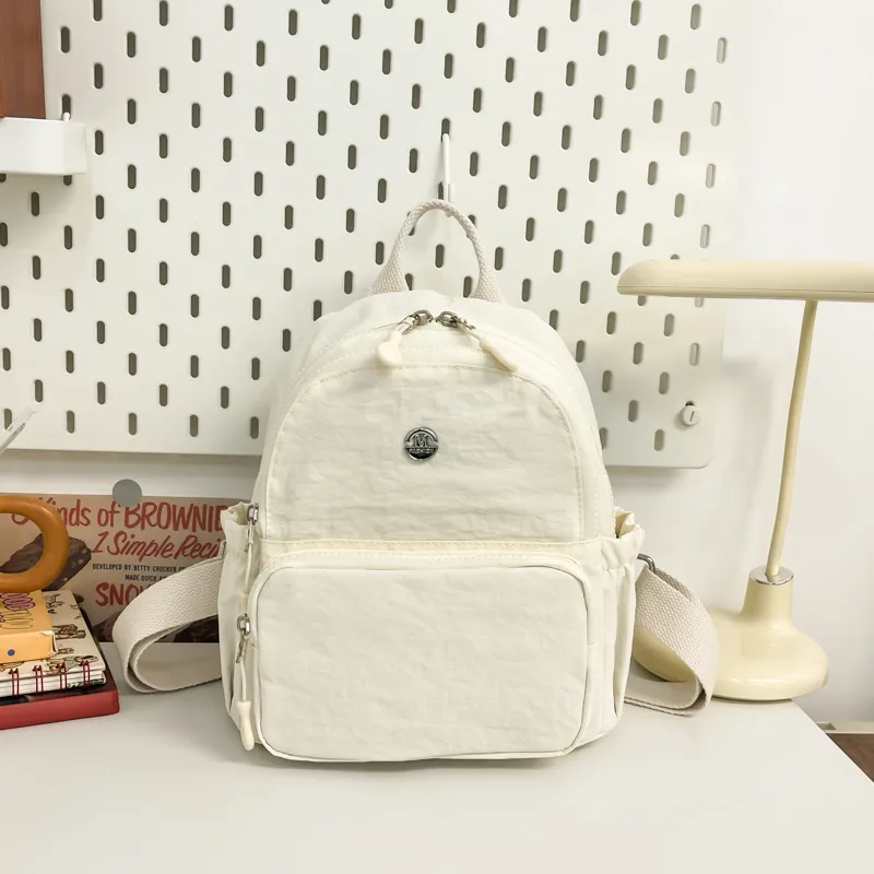Yalu Nylon Backpack Regular Unisex Multicolor-5