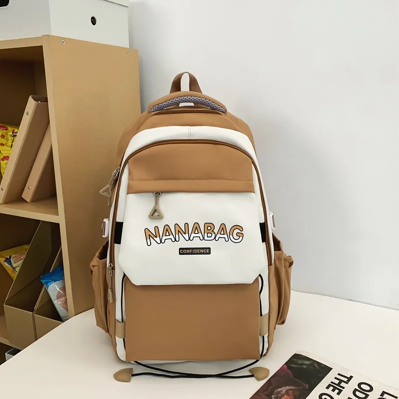 Yalu Nylon Backpack Unisex Multicolor-7