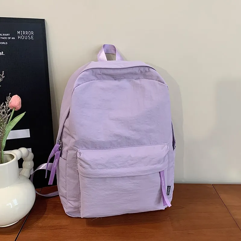 Yalu Nylon Backpack Unisex Multicolor-8