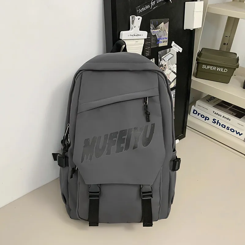Yalu Nylon Backpack Unisex Multicolor-7