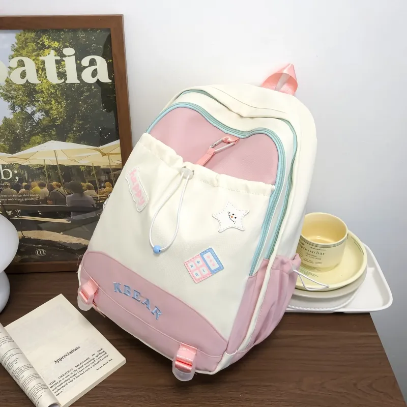Yalu Nylon Backpack Women's Multicolor-8