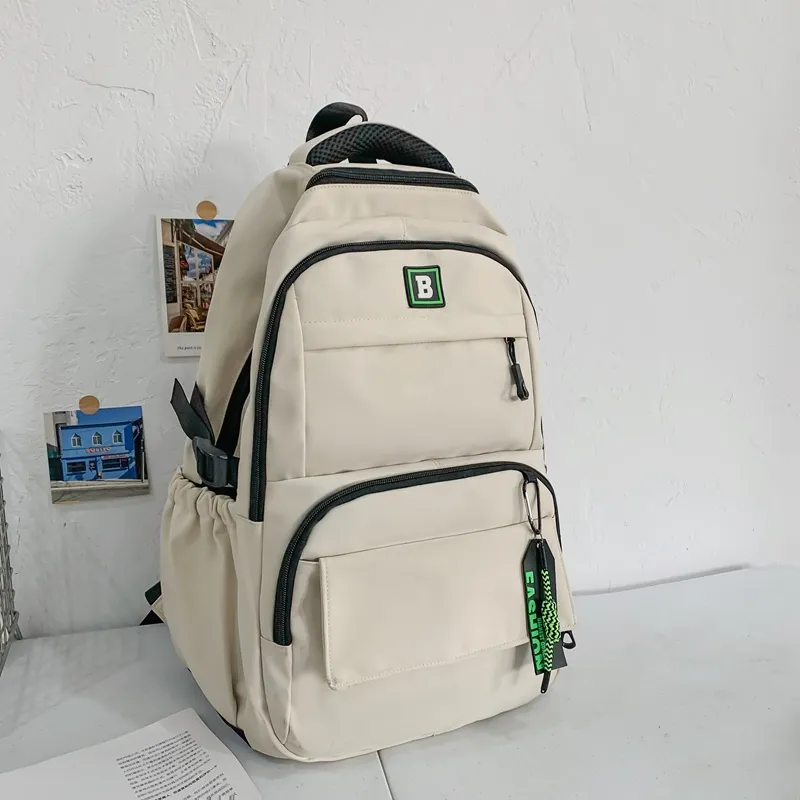 Yalu Nylon Backpack Unisex Multicolor-2