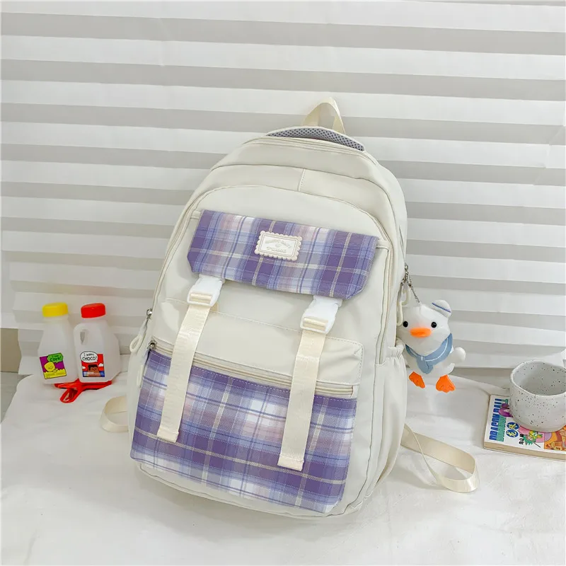 Yalu Nylon Backpack Women's Multicolor-14