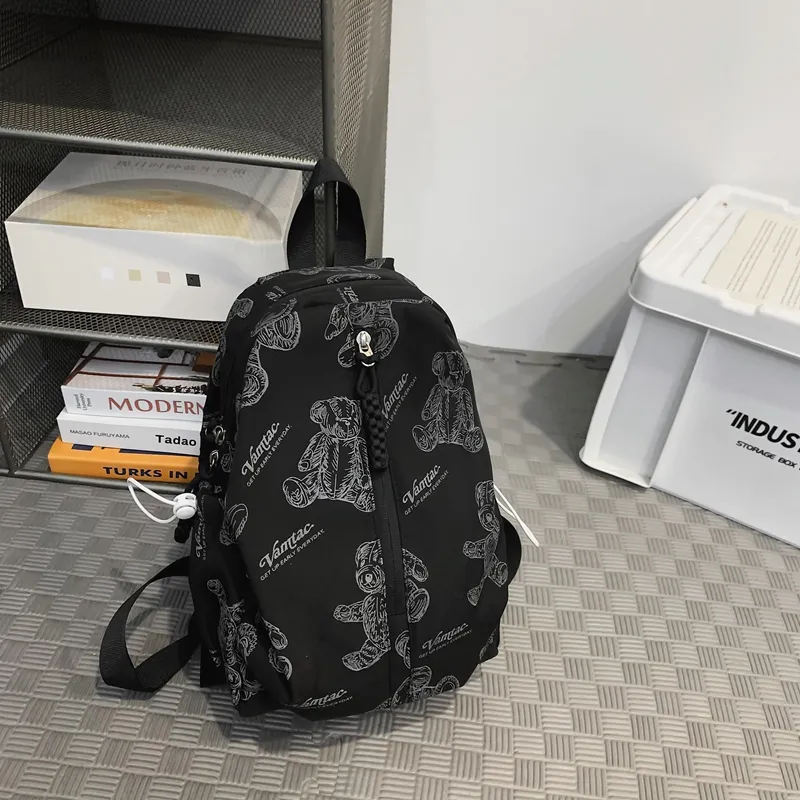 Yalu Nylon Backpack Unisex Multicolor-1