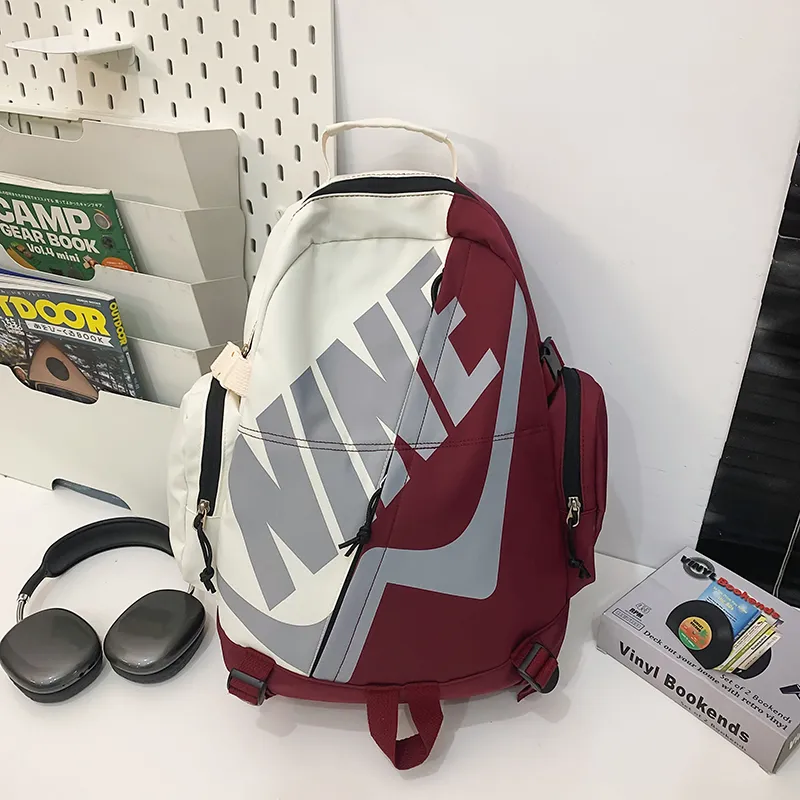 Yalu Nylon Backpack Regular Unisex Multicolor-10