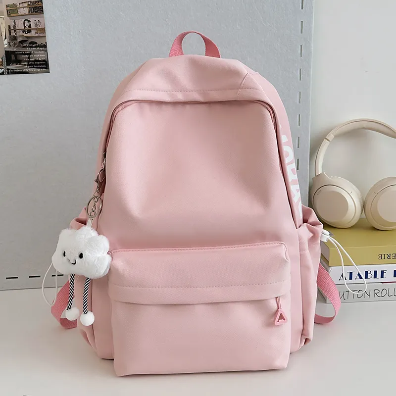 Yalu Nylon Backpack Regular Unisex Multicolor-8
