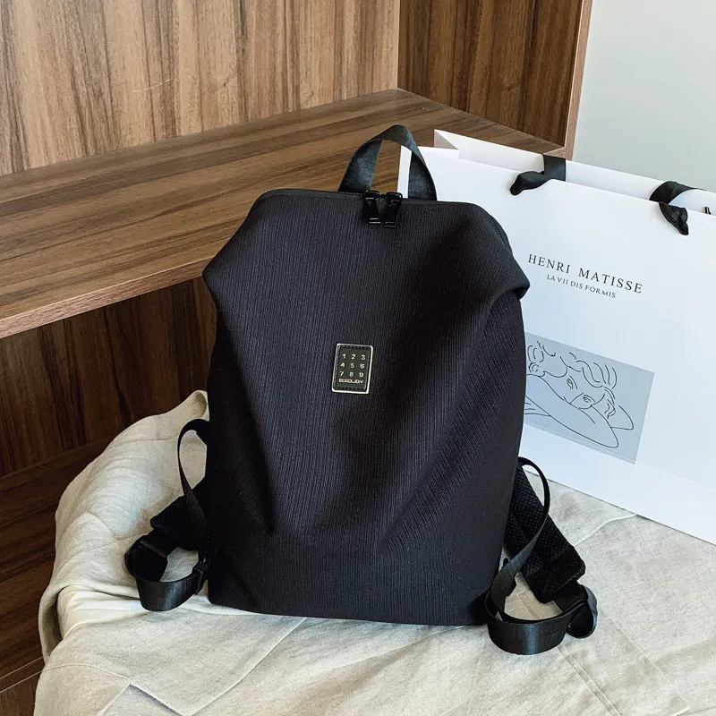 Yalu Canvas Backpack Unisex Multicolor-1