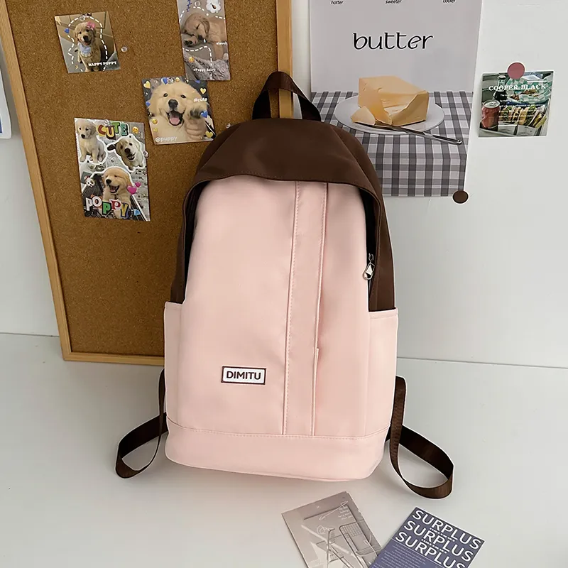 Yalu Nylon Backpack Unisex Multicolor-4