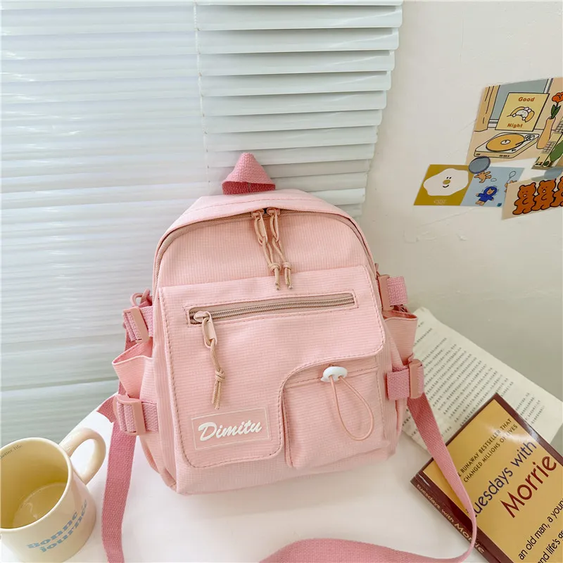 Yalu Nylon Backpack Women's Multicolor-5