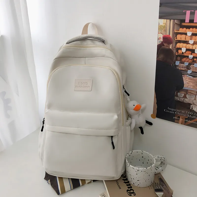 Yalu Nylon Backpack Unisex Multicolor-7