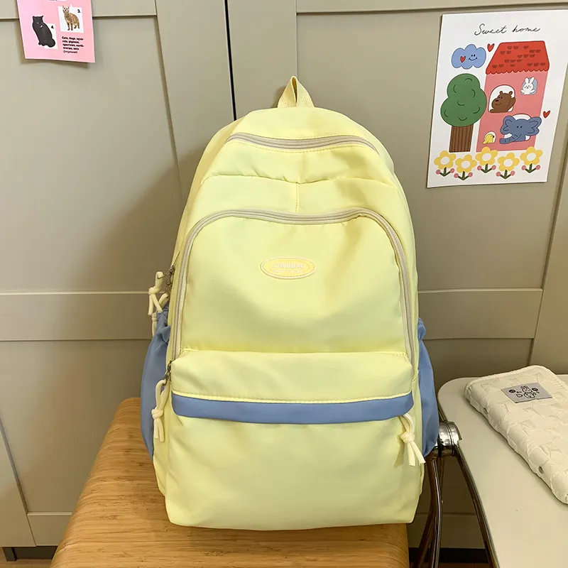 Yalu Nylon Backpack Unisex Multicolor-2