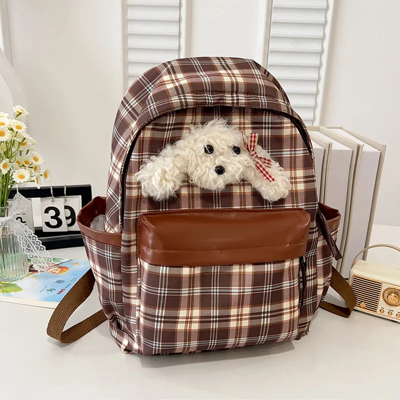 Yalu Nylon Backpack Unisex Multicolor-10