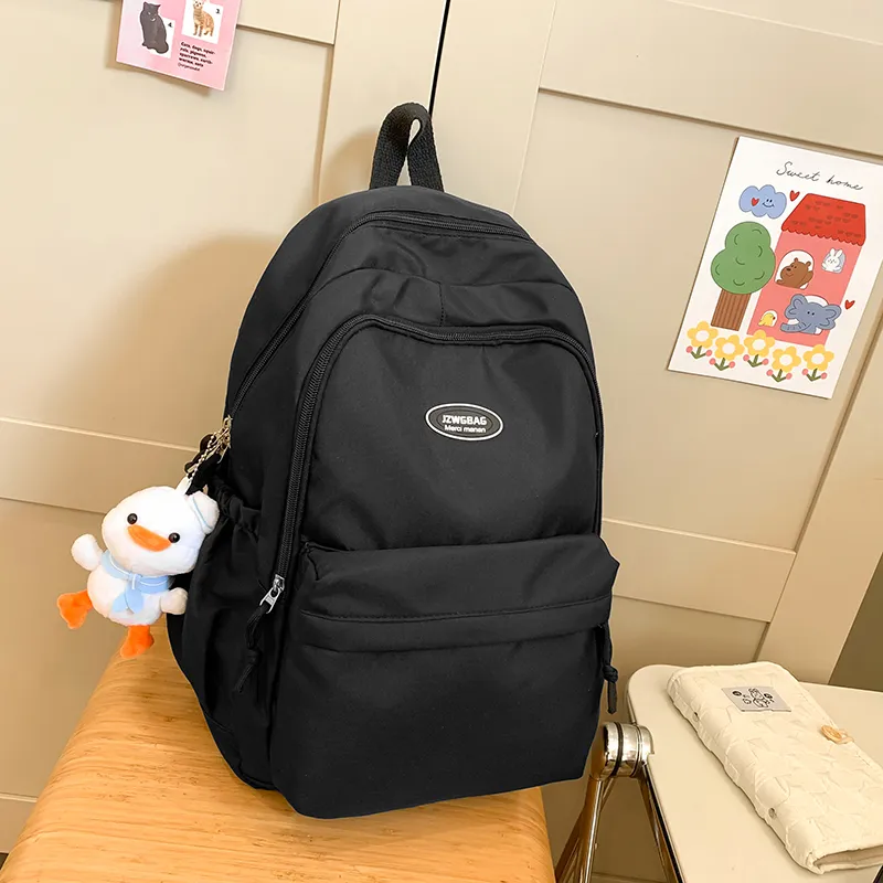 Yalu Nylon Backpack Unisex Multicolor-13