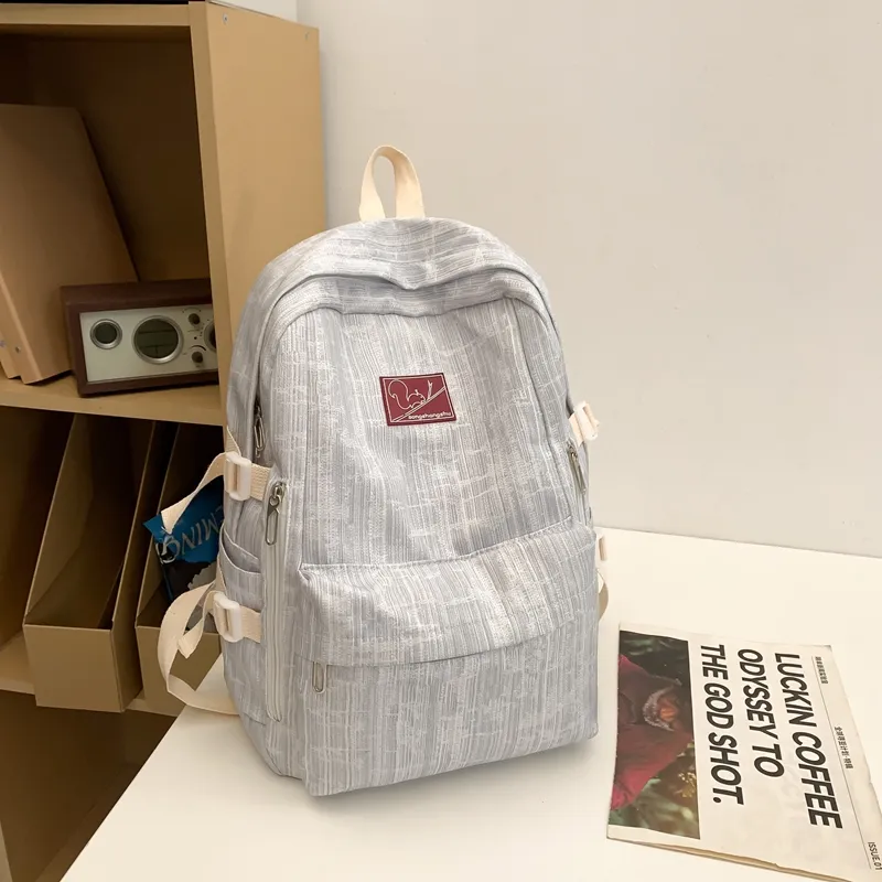Yalu Nylon Backpack Unisex Multicolor-1