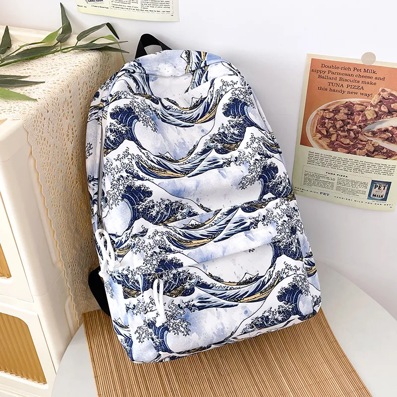 Yalu Nylon Backpack Unisex Multicolor-1