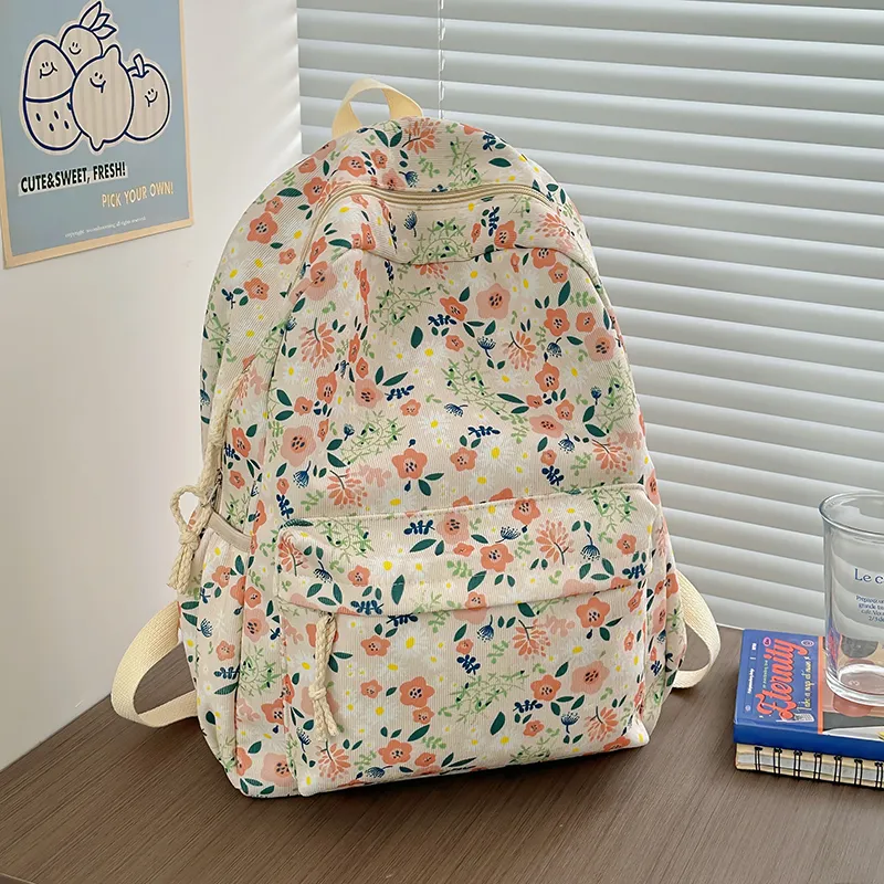 Yalu Nylon Backpack Women's Multicolor-8
