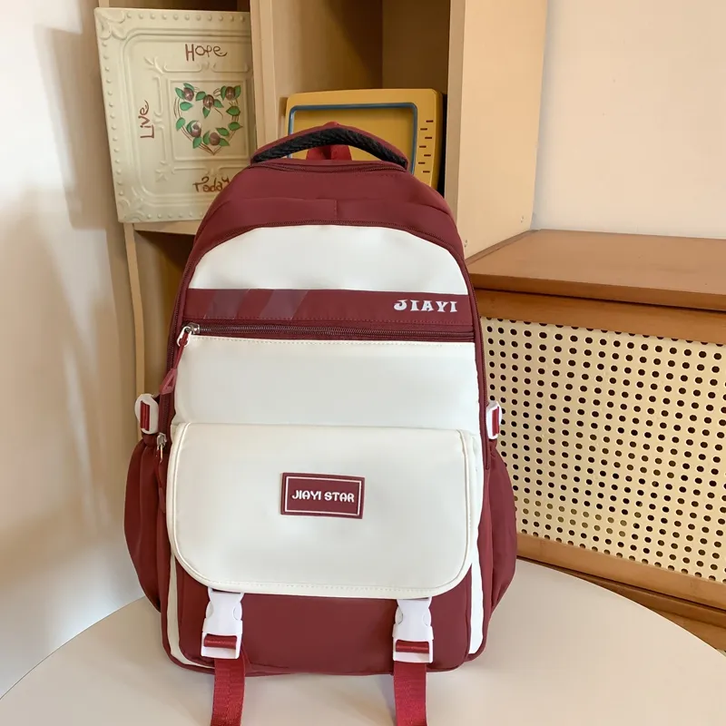 Yalu Nylon Backpack Unisex Multicolor-14