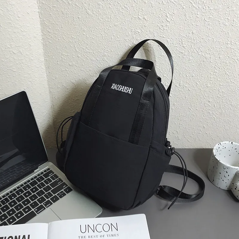 Yalu Nylon Backpack Unisex Multicolor-14