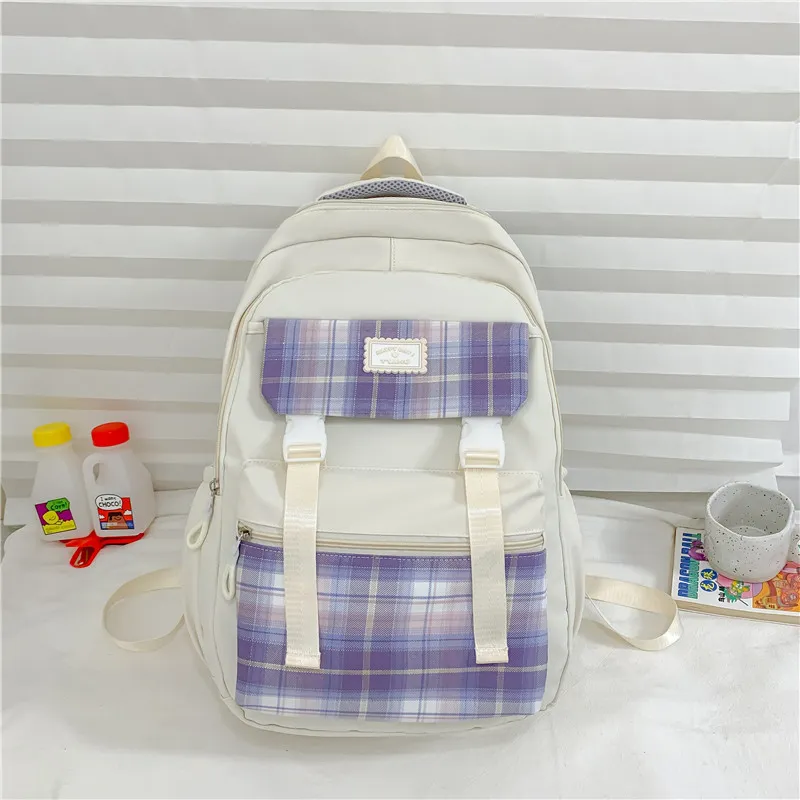 Yalu Nylon Backpack Women's Multicolor-13
