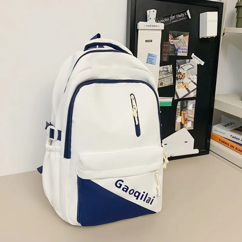 Yalu Nylon Backpack Unisex Multicolor-2