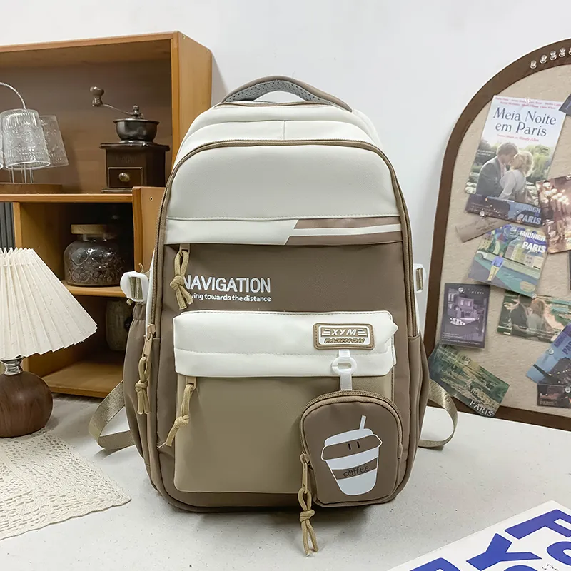 Yalu Nylon Backpack Unisex Multicolor-7