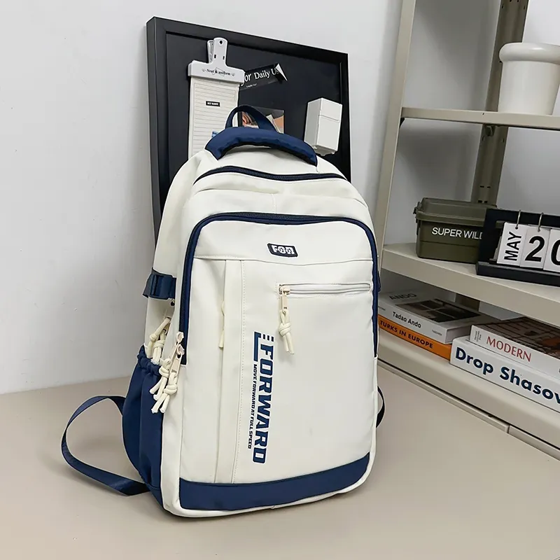 Yalu Nylon Backpack Unisex Multicolor-8