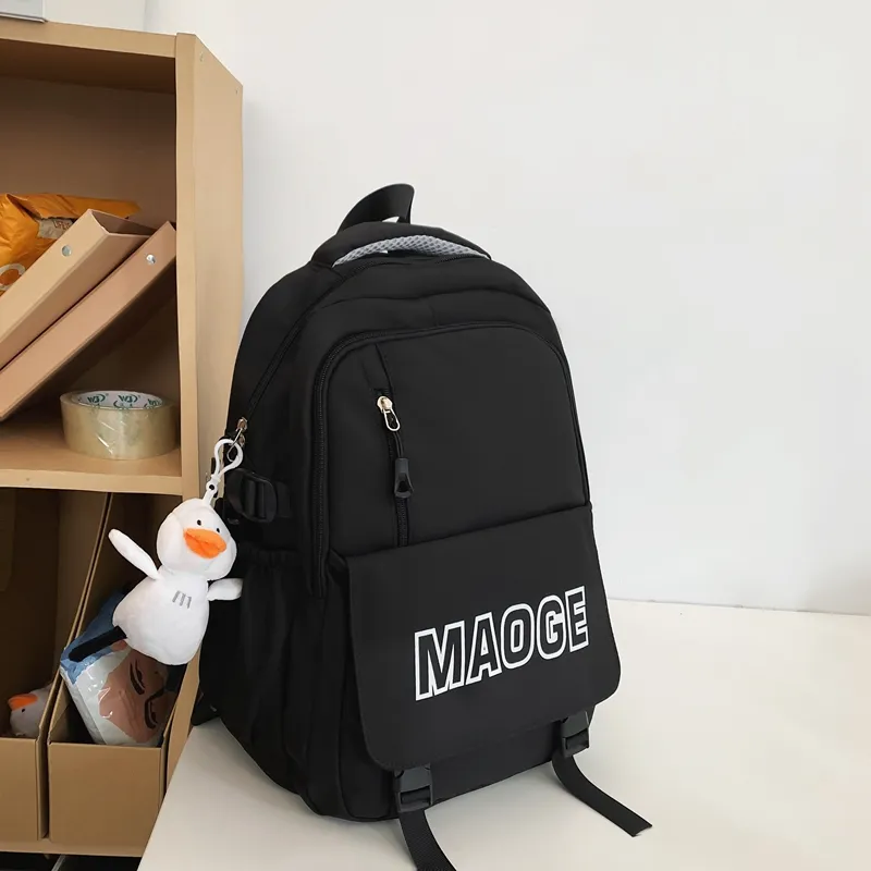 Yalu Nylon Backpack Unisex Multicolor-2