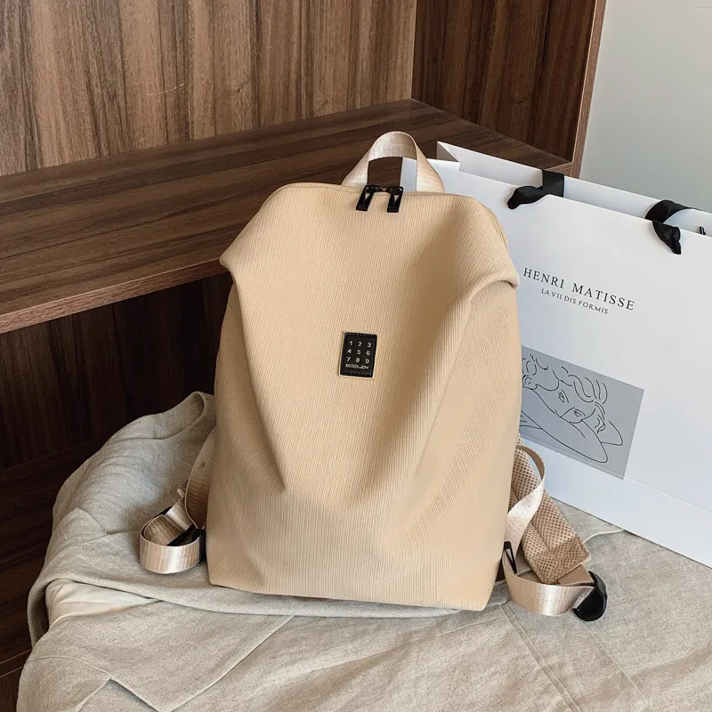 Yalu Canvas Backpack Unisex Multicolor-7
