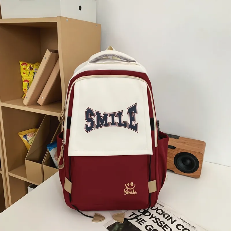 Yalu Nylon Backpack Unisex Multicolor-5