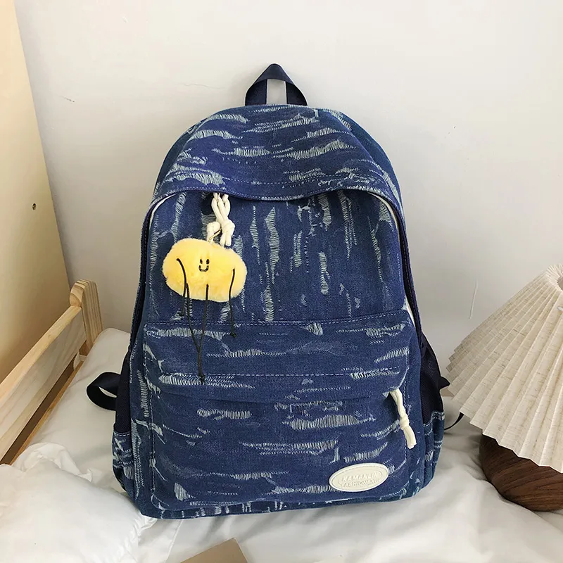Yalu Nylon Backpack Unisex Multicolor-3