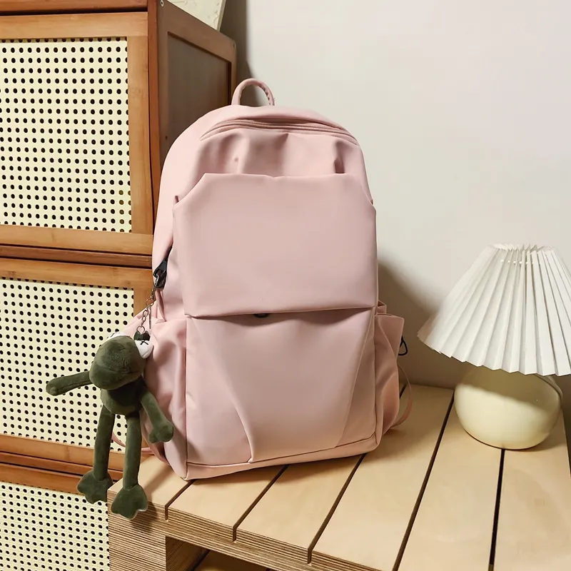 Yalu Nylon Backpack Regular Unisex Multicolor-8