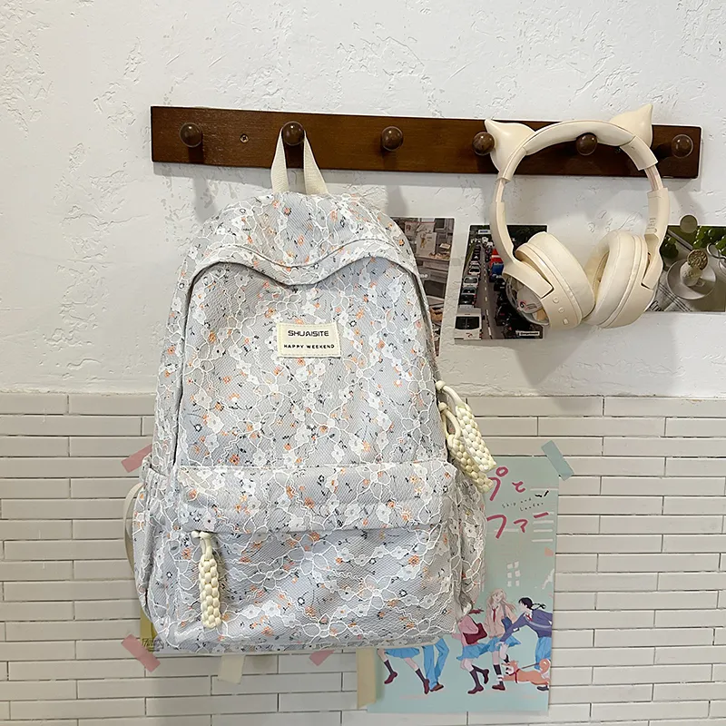 Yalu Nylon Backpack Women's Multicolor-8