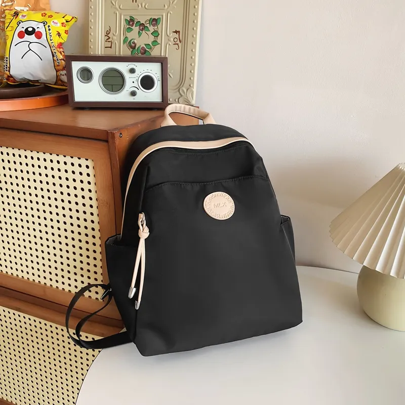 Yalu Nylon Backpack Unisex Multicolor-8