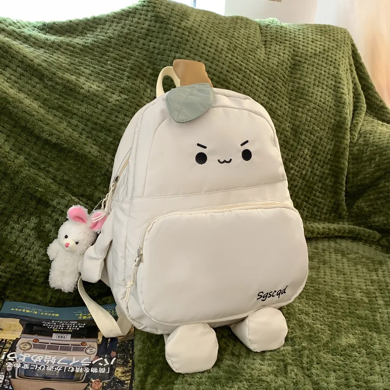 Yalu Nylon Backpack Regular Unisex Multicolor-7