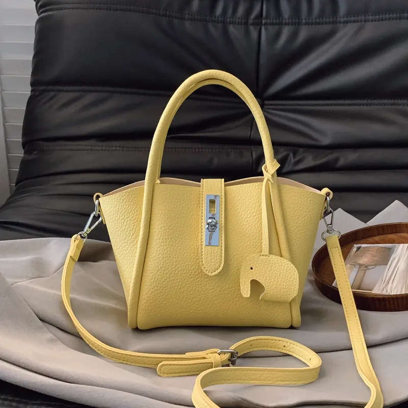 Yalu PU Crossbody One Shoulder Handbag Unisex Multicolor-11