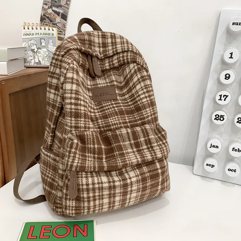 Yalu Woolen Backpack Unisex Multicolor-10