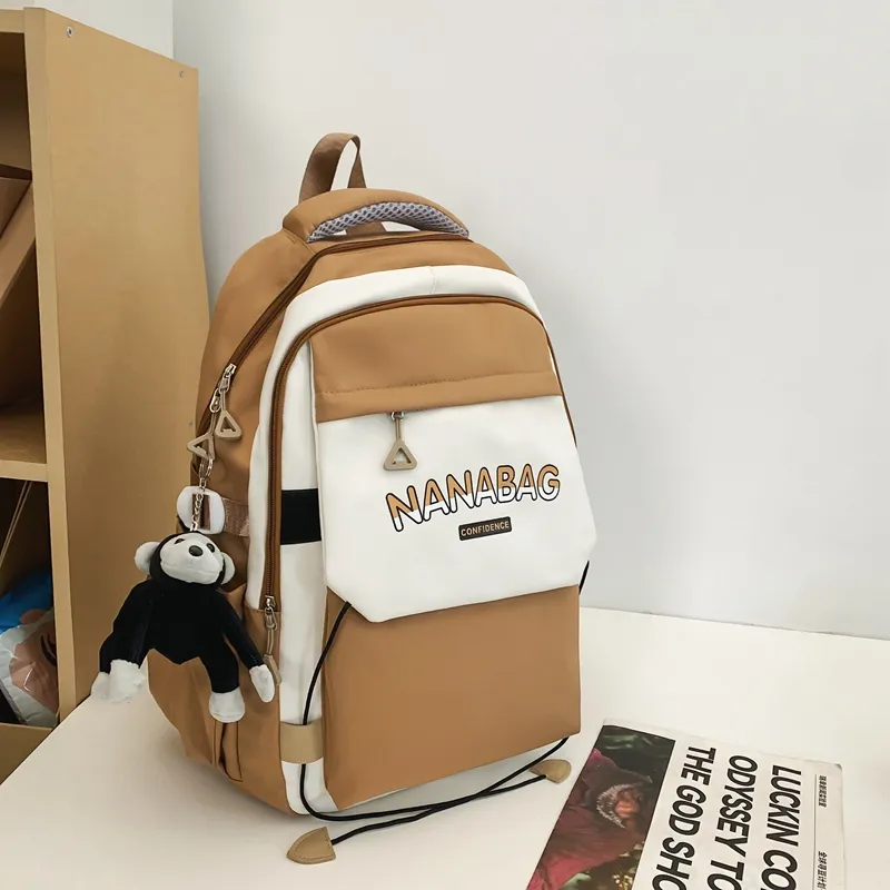 Yalu Nylon Backpack Unisex Multicolor-8